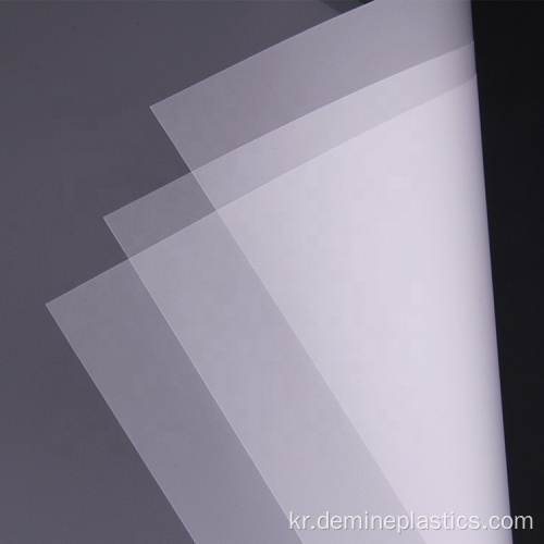 0.5mm 투명 폴리카보네이트 필름 유연한 얇은 플라스틱 필름